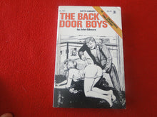 Load image into Gallery viewer, Vintage Adult Paperback Novel/Book The Back Door Boys Eros Goldstripe 1976 X30