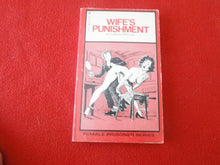 Load image into Gallery viewer, Vintage Adult Paperback Novel/Book Wife's Punishment 1982 X30
