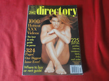 Load image into Gallery viewer, Vintage Nude Erotic Sexy Adult Magazine Adam Film World Guide 2002 Directory JB68