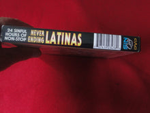 Load image into Gallery viewer, Vintage Adult Erotic Sexy Porn XXX DVD Movie Never Ending Latinas 4 Discs BT2
