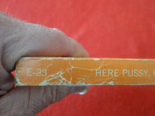 Load image into Gallery viewer, Vintage Adult Paperback Novel/Book Here Pussy, Pussy! 1969 X30