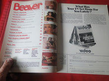 Load image into Gallery viewer, Vintage Nude Erotic Sexy Adult Magazine Beaver June 1982 JB68