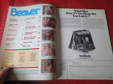Load image into Gallery viewer, Vintage Nude Erotic Sexy Adult Magazine Beaver May 1982 JB68