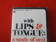 Load image into Gallery viewer, Vintage Adult Paperback Novel/Book With Lips & Tongue 1968 X7