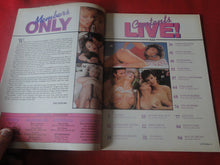 Load image into Gallery viewer, Vintage Nude Erotic Sexy Adult Magazine Live May 1986 JB68