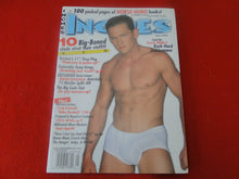 Load image into Gallery viewer, Vintage Adult Erotic Sexy Magazine Gay Interest Inches May 2001 GM