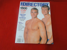 Load image into Gallery viewer, Vintage Adult Erotic Sexy Magazine Gay Interest Adam Gay Video 2000 Directory GM