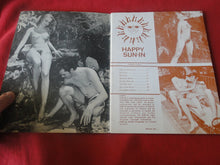 Load image into Gallery viewer, Vintage Nude Erotic Sexy Adult Magazine Happy Sun In Nudist 1969 P87