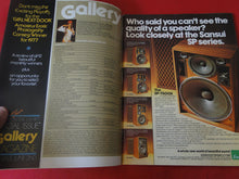 Load image into Gallery viewer, Vintage Nude Erotic Sexy Adult Magazine Gallery June 1977 JB35