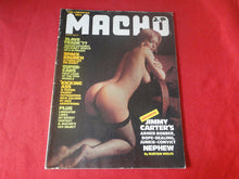 Load image into Gallery viewer, Vintage Nude Erotic Sexy Adult Magazine Macho August 1977 Annie Sprinkle     GM