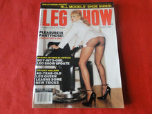 Load image into Gallery viewer, Vintage Nude Erotic Sexy Adult Magazine Leg Show March 2005 JB53