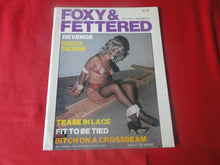 Load image into Gallery viewer, Vintage Nude Erotic Sexy Adult Magazine BDSM Foxy & Fettered 1978 JB63