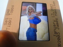 Load image into Gallery viewer, Vintage NUDE Hot Big Tit Tippi Topps Model 35mm Slide/Transparency T9