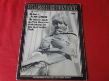 Load image into Gallery viewer, Vintage Nude Erotic Sexy Adult Magazine BDSM Flesh In Bondage #1 Early Candy Samples WOW JB63