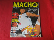 Load image into Gallery viewer, Vintage Nude Erotic Sexy Adult Magazine Macho April 1983            GM