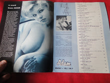 Load image into Gallery viewer, Vintage Nude Erotic Sexy Adult Magazine Adam 1961 P85