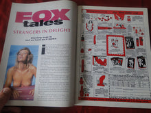 Load image into Gallery viewer, Vintage Nude Erotic Sexy Adult Magazine Fox March 1993 JB54