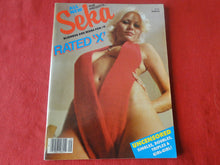 Load image into Gallery viewer, Vintage Nude Erotic Sexy Adult Magazine Pub Seka Blondes Are More Fun #9 1985 JB53