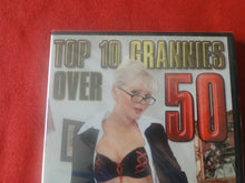 Load image into Gallery viewer, Vintage Adult Erotic Sexy Porn XXX DVD SEALED Movie Top 10 Grannies Over 50 EE