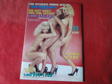 Load image into Gallery viewer, Vintage Nude Erotic Sexy Adult Magazine Fox May 1996 P84