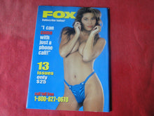 Load image into Gallery viewer, Vintage Nude Erotic Sexy Adult Magazine Fox April 1996 P84