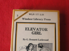Load image into Gallery viewer, Vintage Erotic Adult Paperback Book/Novel Elevator Girl 1975 HC1