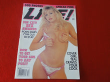 Load image into Gallery viewer, Vintage Nude Erotic Sexy Adult Magazine Live July 1992 JB7