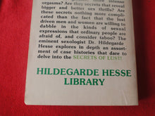 Load image into Gallery viewer, Vintage Erotic Adult Paperback Book/Novel Secrets of Lust 1981 HC1