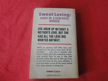 Load image into Gallery viewer, Vintage Erotic Adult Paperback Book/Novel Sweet Loving Diary of a Generous Woman X33