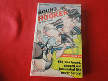 Load image into Gallery viewer, Vintage Erotic Adult Paperback Book/Novel Bound Hooker Bill Ward 1982 HC1
