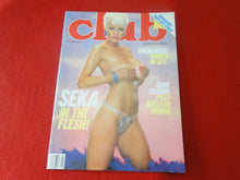 Load image into Gallery viewer, Vintage Nude Erotic Sexy Adult Magazine Club May 1986 Seka JB64