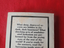Load image into Gallery viewer, Vintage Erotic Adult Paperback Book/Novel Basement Bondage Bill Ward 1980 HC1