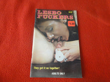 Load image into Gallery viewer, Vintage Nude Erotic Sexy Adult Magazine Lesbo Fuckers JB68
