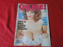 Load image into Gallery viewer, Vintage Nude Erotic Sexy Adult Magazine Game March 1990 HC4