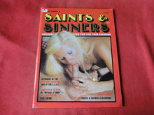 Load image into Gallery viewer, Vintage Nude Erotic Sexy Adult Magazine Saints & Sinners 1982 P85