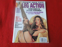 Load image into Gallery viewer, Vintage Nude Erotic Sexy Adult Magazine Leg Action June 1994 JB3