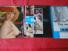 Load image into Gallery viewer, Vintage Nude Erotic Sexy Adult Big Tit Magazine Juggs October 1981 Uschi Candy DETACHED COVER P92