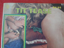 Load image into Gallery viewer, Vintage Erotic Adult Paperback Book/Novel Tit Tease Photo Illustrated PB3