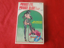 Load image into Gallery viewer, Vintage Erotic Adult Paperback Book/Novel Private Eye, Private Slave 1982 HC2