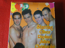Load image into Gallery viewer, Vintage Adult Erotic Gay VHS Tape Movie Oliver's Birthday Orgy V5