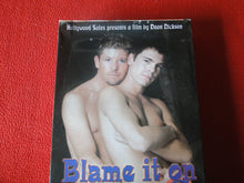Load image into Gallery viewer, Vintage Adult Erotic Gay VHS Tape Movie Hollywood Sales Blame It On Love V4