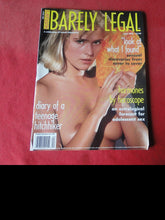 Load image into Gallery viewer, Vintage Nude Erotic Sexy Adult Magazine Barely Legal April 1995 <