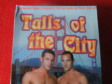 Load image into Gallery viewer, Vintage Adult Erotic Gay VHS Tape Movie Hollywood Sales Tails of the City V3