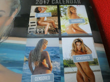 Load image into Gallery viewer, Vintage Semi-Nude Pinup Wall Calendar Totally Naked 2017 17 x 12 SEALED NOS P