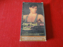 Load image into Gallery viewer, Vintage Adult Erotic Gay Interest VHS Tape One Track Mind Domino J