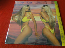 Load image into Gallery viewer, Vintage Large Semi-Nude Pinup Wall Calendar SEALED 12 x12 2000 Barbi Twins C