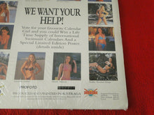 Load image into Gallery viewer, Vintage Semi-Nude Pinup Wall Calendar 1997 Swimsuit International SEALED       G