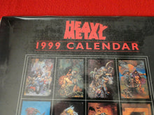 Load image into Gallery viewer, Vintage Semi-Nude Pinup Wall Calendar SEALED 12 x 12 1999 Heavy Metal F