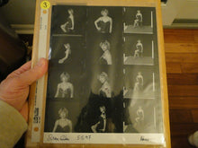 Load image into Gallery viewer, Vintage Semi Nude Woman Photographic Negative Sheet & Transparency GE48
