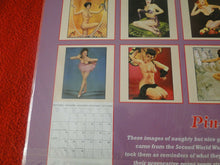 Load image into Gallery viewer, Vintage Semi-Nude Pinup Wall Calendar SEALED 12 x 12 2015 Pin Ups F